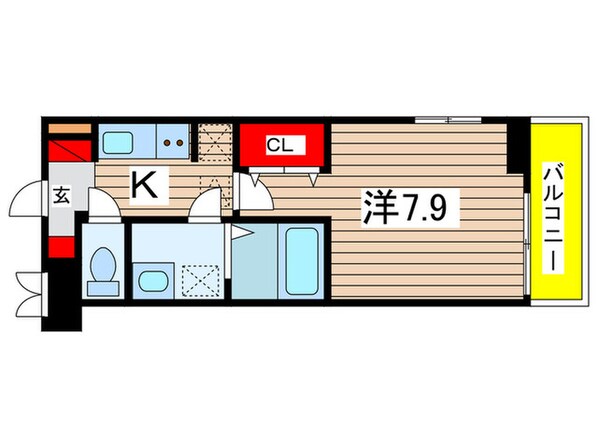 プリマヴェーラ七番館の物件間取画像